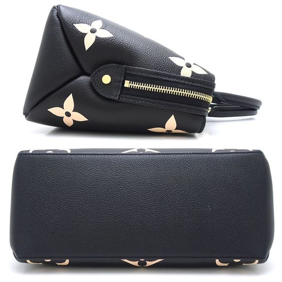 Louis Vuitton Palais PM 2Way Bag Monogram Noir Black Beige - Picture 2 of 9